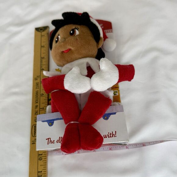 The Elf on the Shelf Plushee Pals Brown Eyes Boy New - Picture 3 of 7